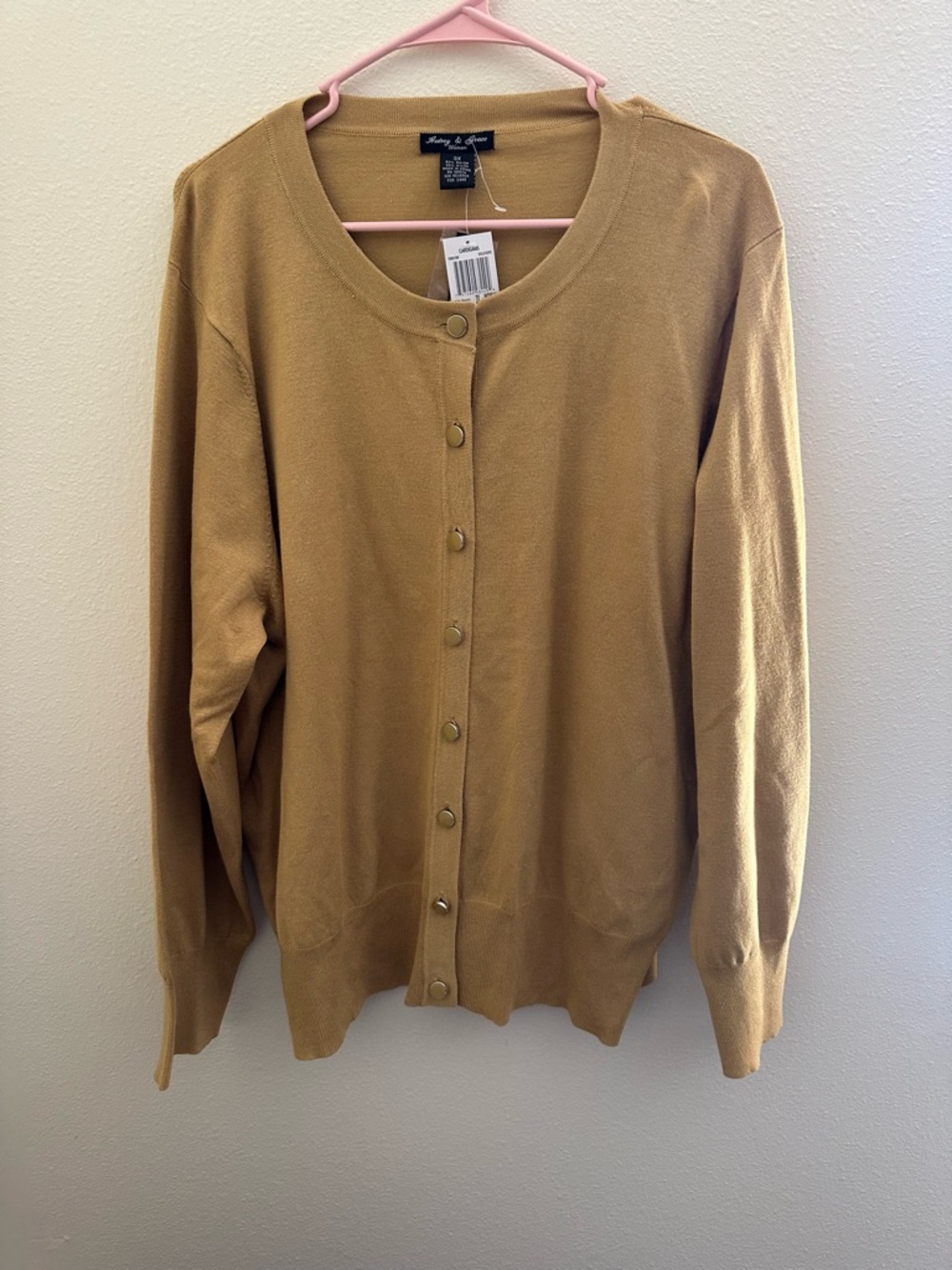Audrey & Grace Woman Gold Rope Cardigan